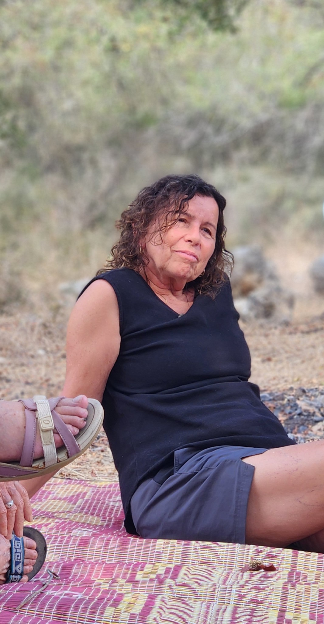 ציפי הכטלינגר במפגש בטבע