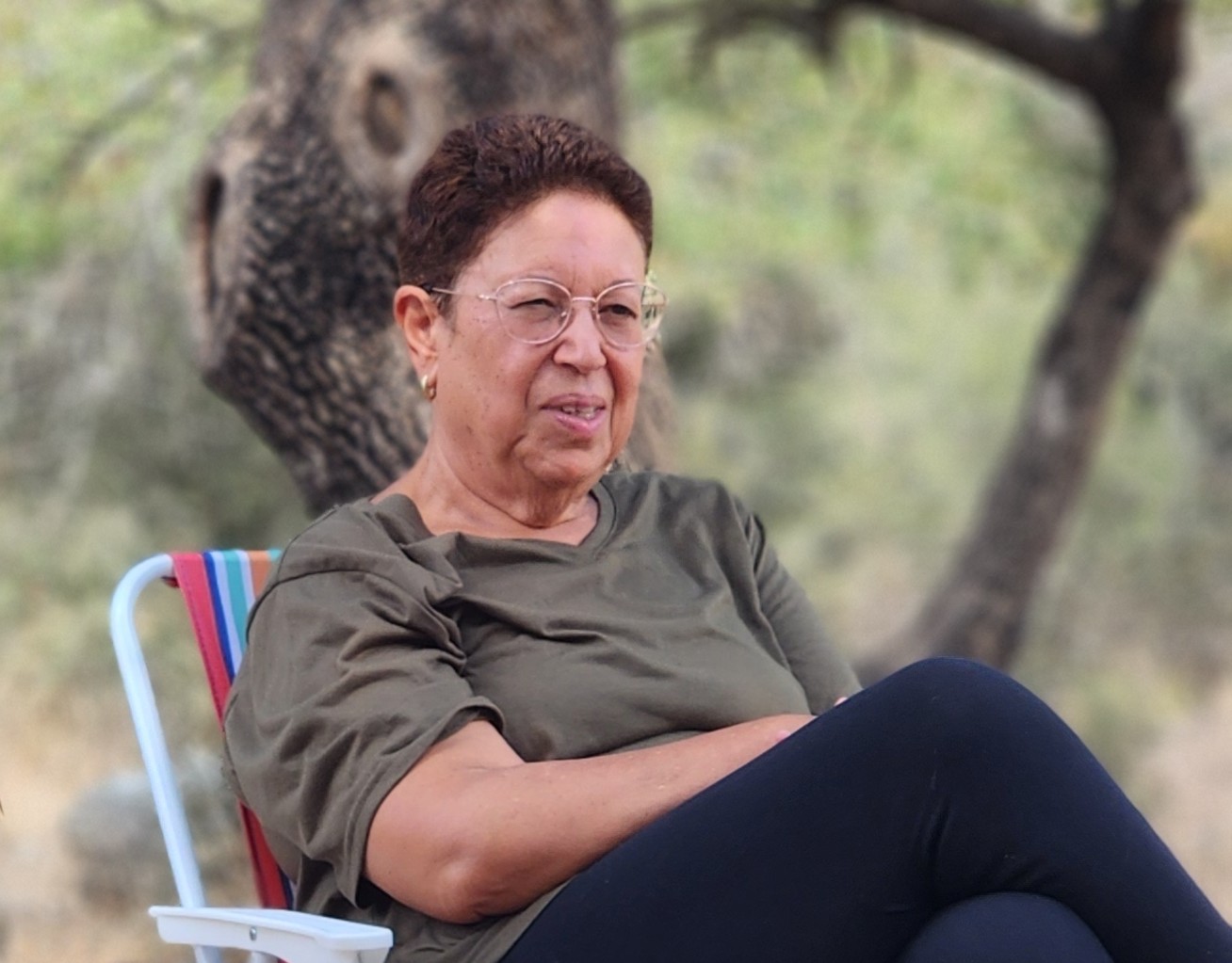קליה הילו במפגש בטבע